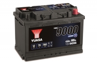 YUASA YBX9000 - AGM версия для автомобилей с расширенной системой Start-Stop
